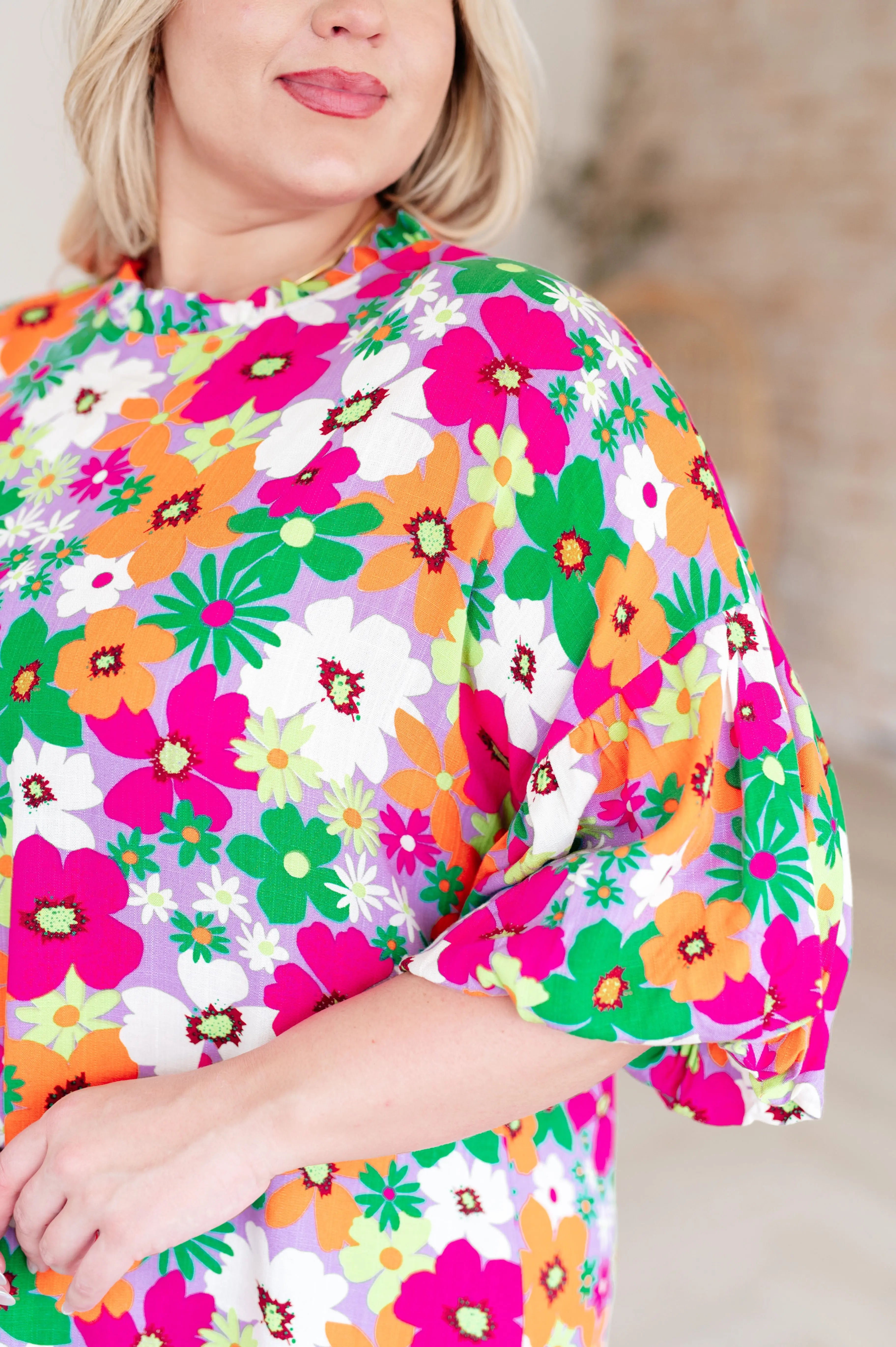 Bubble Sleeve Dress for Women - Flowy Short Sleeve Summer Dress - Perfect for Beach, Vacation, and Casual Outings