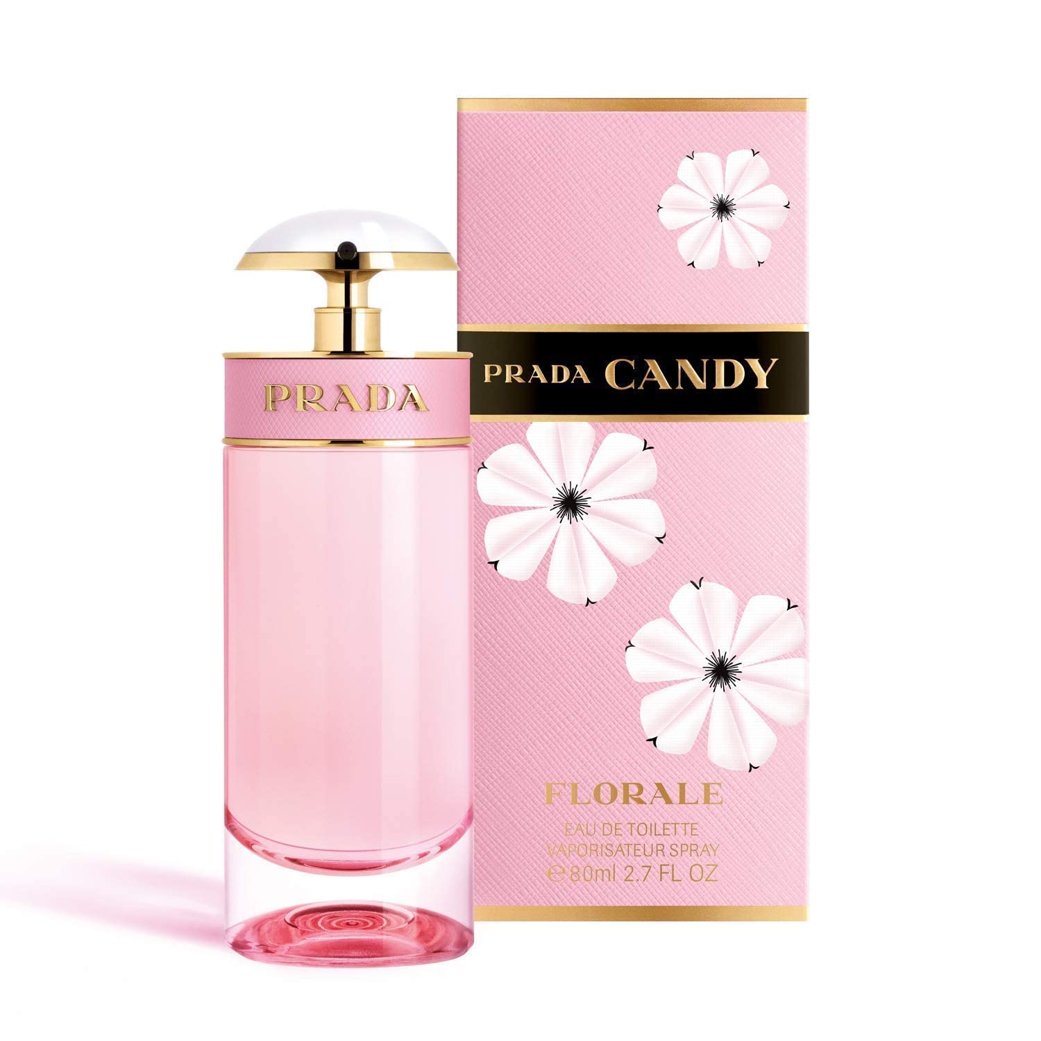 Prada Candy Florale Eau De Toilette Spray for Women - 2.7 oz Floral Perfume | Fresh & Feminine Fragrance for Daily Wear, Date Night & Special Occasions
