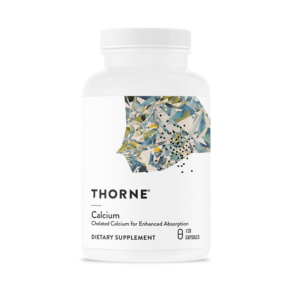 Thorne Calcium (M281) - Premium Calcium Supplement for Bone Health & Muscle Function - Ideal for Adults & Seniors - Supports Strong Bones, Teeth & Joints - Perfect for Daily Wellness & Active Lifestyles