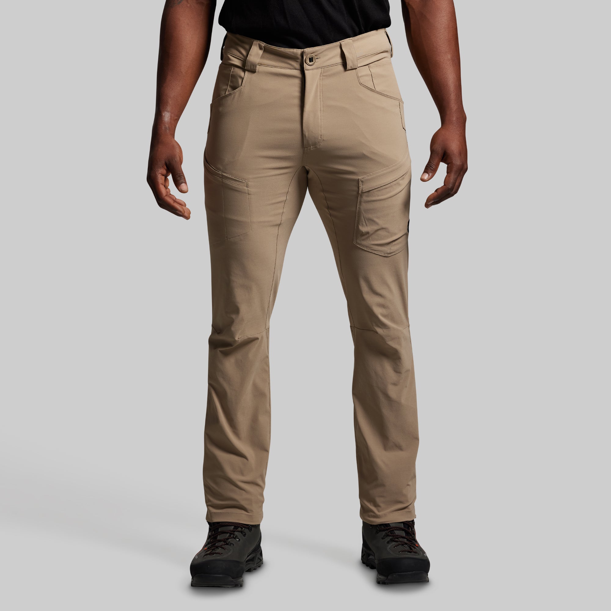 Men's Outdoor Hiking Pants - Lightweight Quick-Dry Tactical Pants for Camping & Hiking (Desert Tan) - Perfect for Adventure Travel & Outdoor Activities