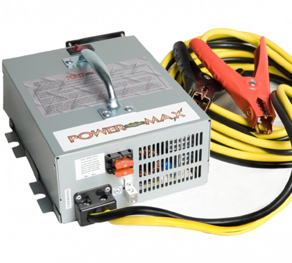 Powermax PMBC-55LK 55 Amp 12V Battery Charger & Power Supply - Fast Charging for Cars, Boats, RVs & Heavy Equipment