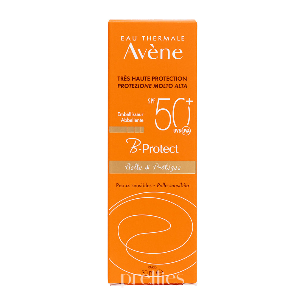 Avene B Protect SPF50+ Sunscreen 30ml - Daily UV Protection for Face & Body - Perfect for Outdoor Activities & Travel