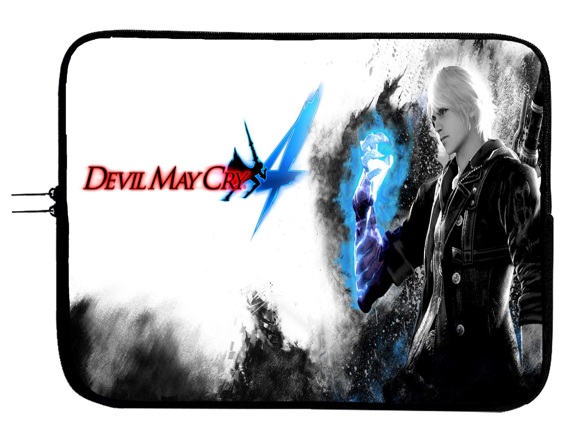 DMC Devil May Cry Anime Laptop Sleeve 15 Inch - Waterproof Neoprene Notebook Case for MacBook/Surface/Tablet - Gaming Accessories & Office Essentials