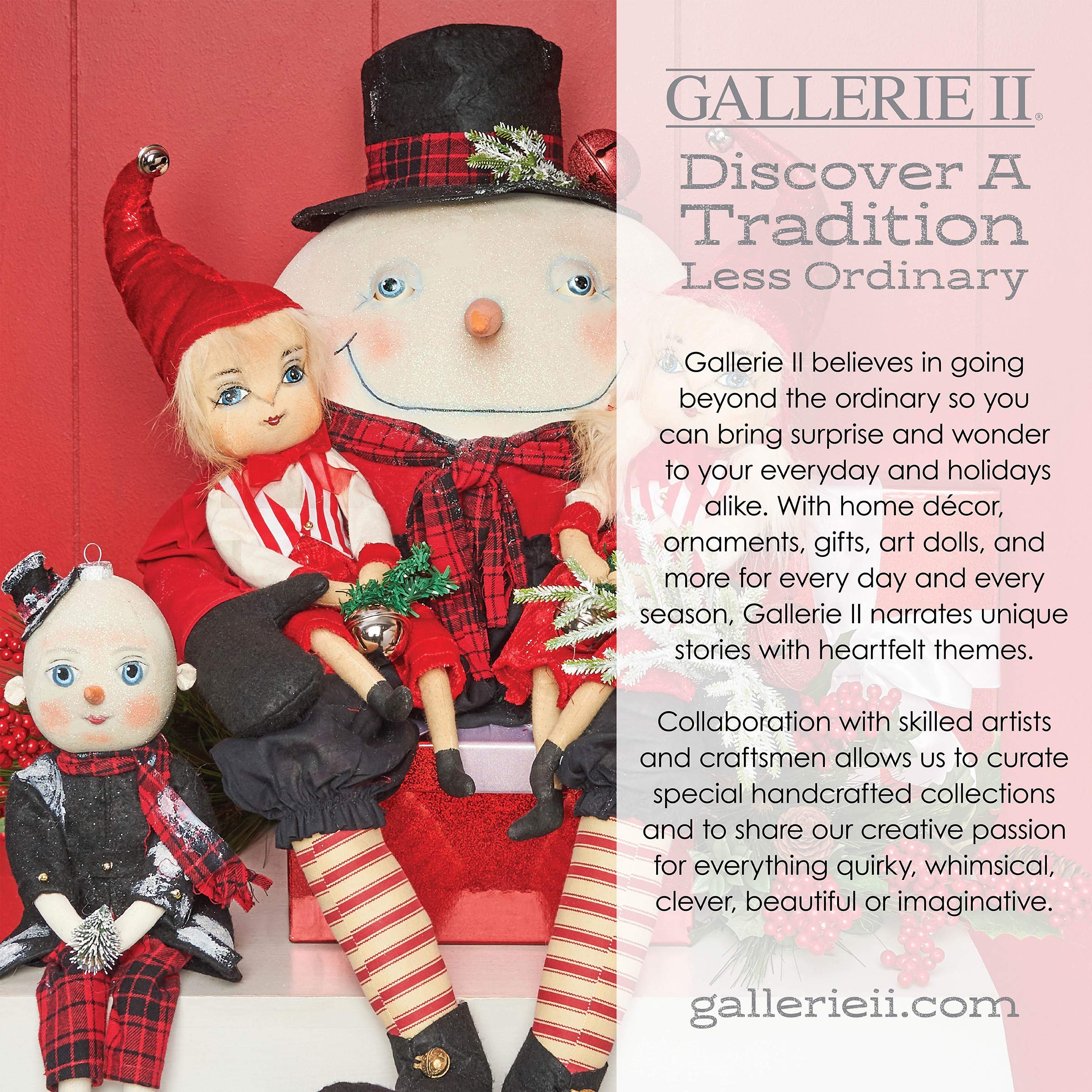 GALLERIE II Halloween Black Cat Shelf Sitter - Handcrafted Decorative Figurine with Dangling Legs for Fall Harvest Home Décor | Perfect for Fireplace Mantle, Living Room, End Table & Seasonal Display