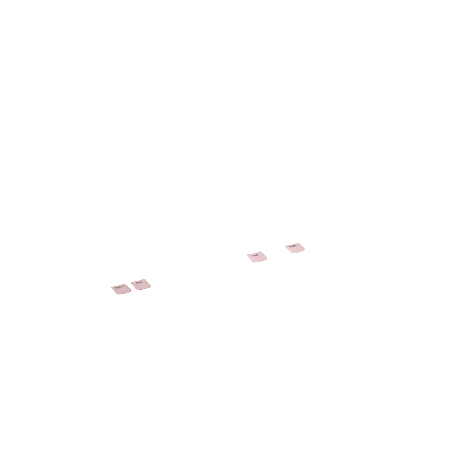Custom Keycaps for Mechanical Keyboards - Potion Pink Cherry MX Switches - Perfect for Gaming, Typing & Office Work