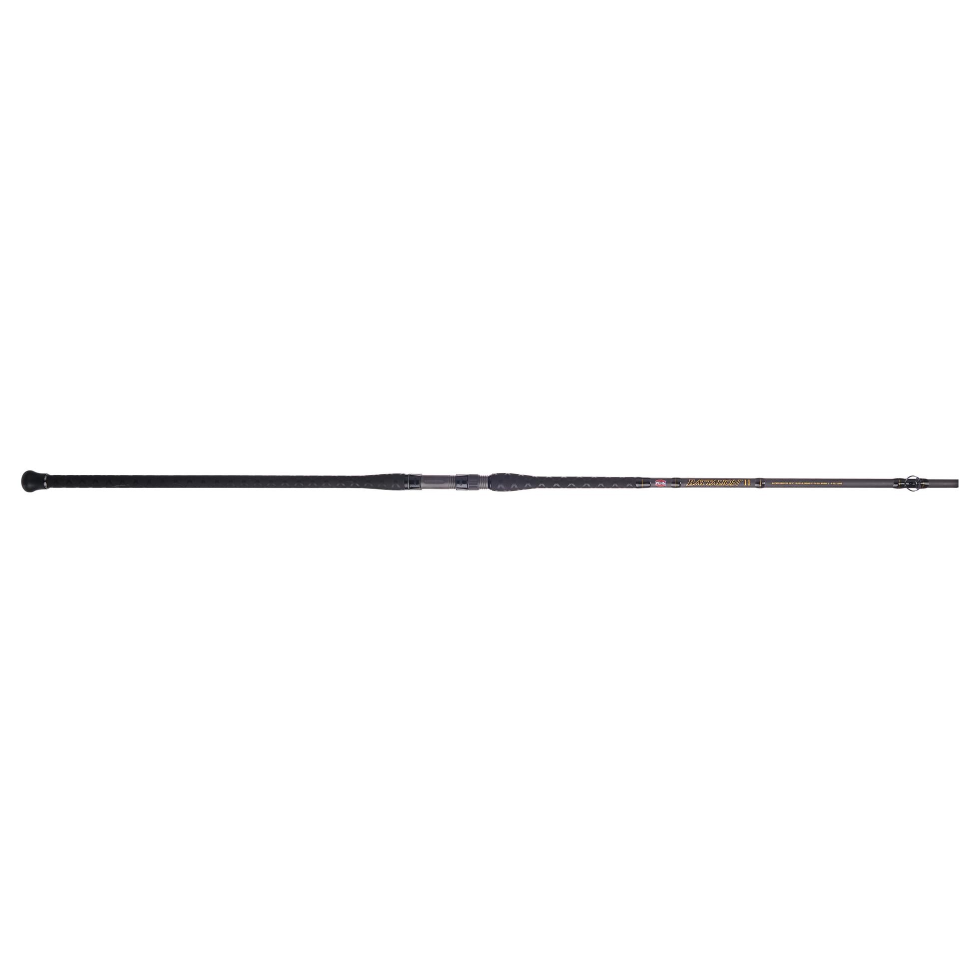Battalion™ II Conventional Surf Fishing Rod - 12ft Saltwater Surf Casting Rod for Beach & Pier Fishing | Heavy Duty Graphite Construction for Long Distance Casting | Ideal for Surf, Shore & Inshore Fishing