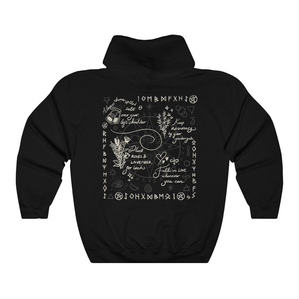 Practical Magic Sweatshirt | Witchy Apparel | Movie Inspired Hoodie | Cute Fall Fashion | Basic Witch Clothing | Cozy Witchy Woman Outfit - Perfect for Halloween, Autumn Layering & Witchy Vibes