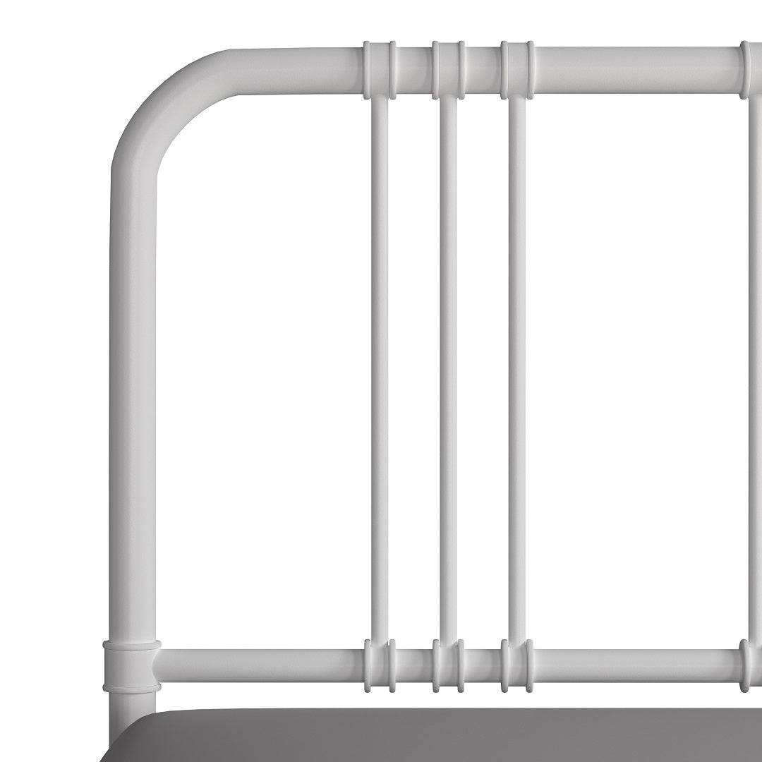 Dakota Queen Bed Frame - Sturdy Metal Platform Bed with Headboard, Noise-Free Support, Easy Assembly - Perfect for Master Bedroom, Guest Room, or Apartment