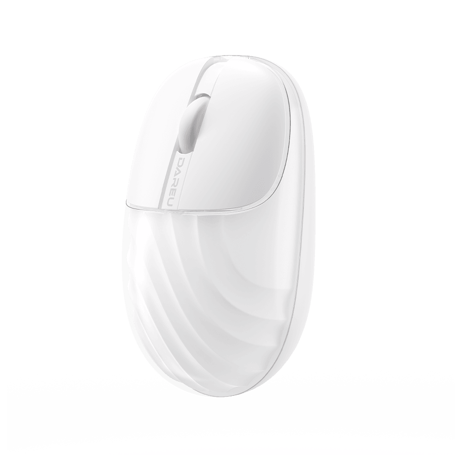 DAREU LM135D Wireless Silent Mouse - 2.4G USB Optical Mouse for Laptop, PC, Mac - Quiet Click for Office, Library & Home Use