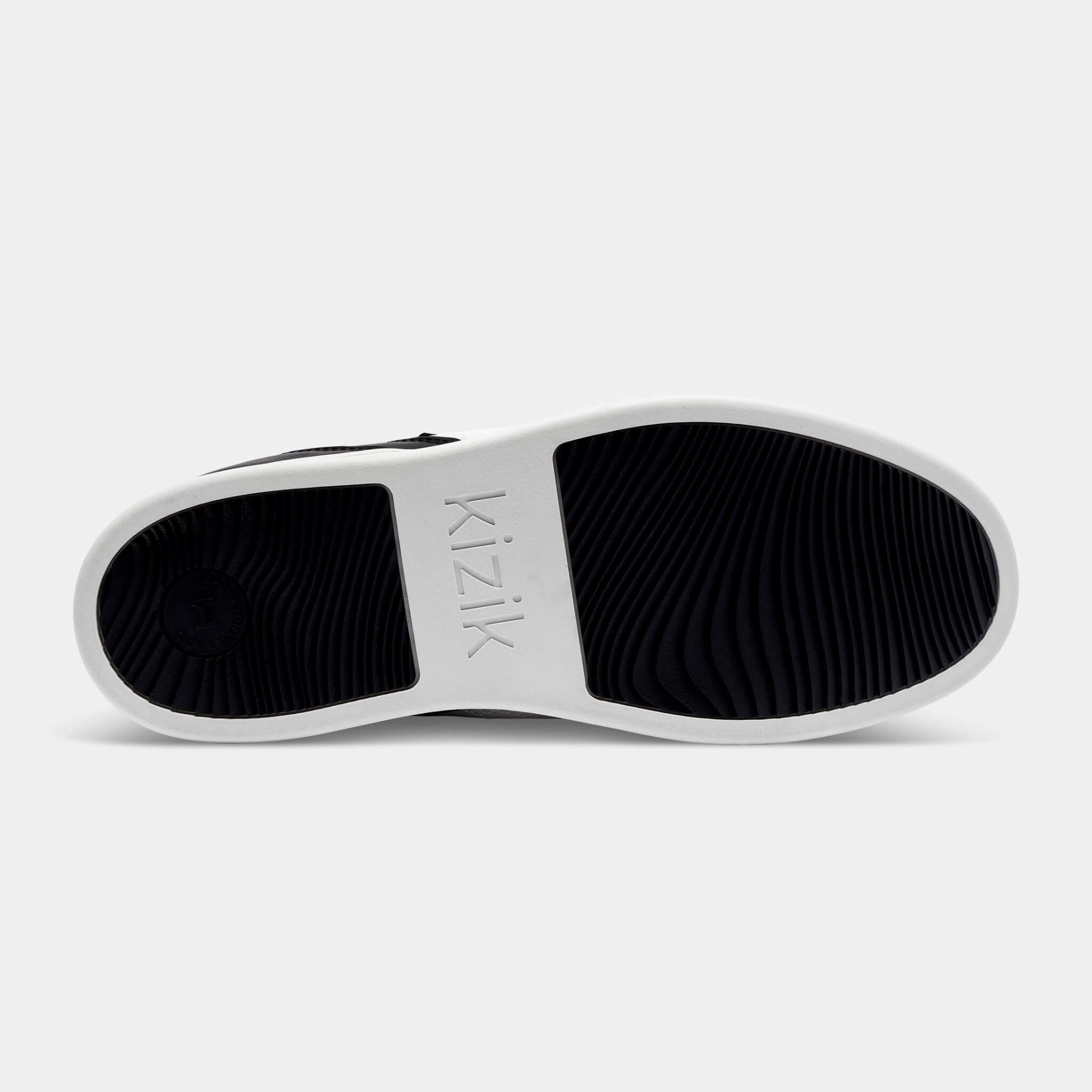 Men's Oslo Sneakers - Black & White Casual Shoes for Walking, Running & Everyday Wear | Comfortable & Stylish Footwear for Men