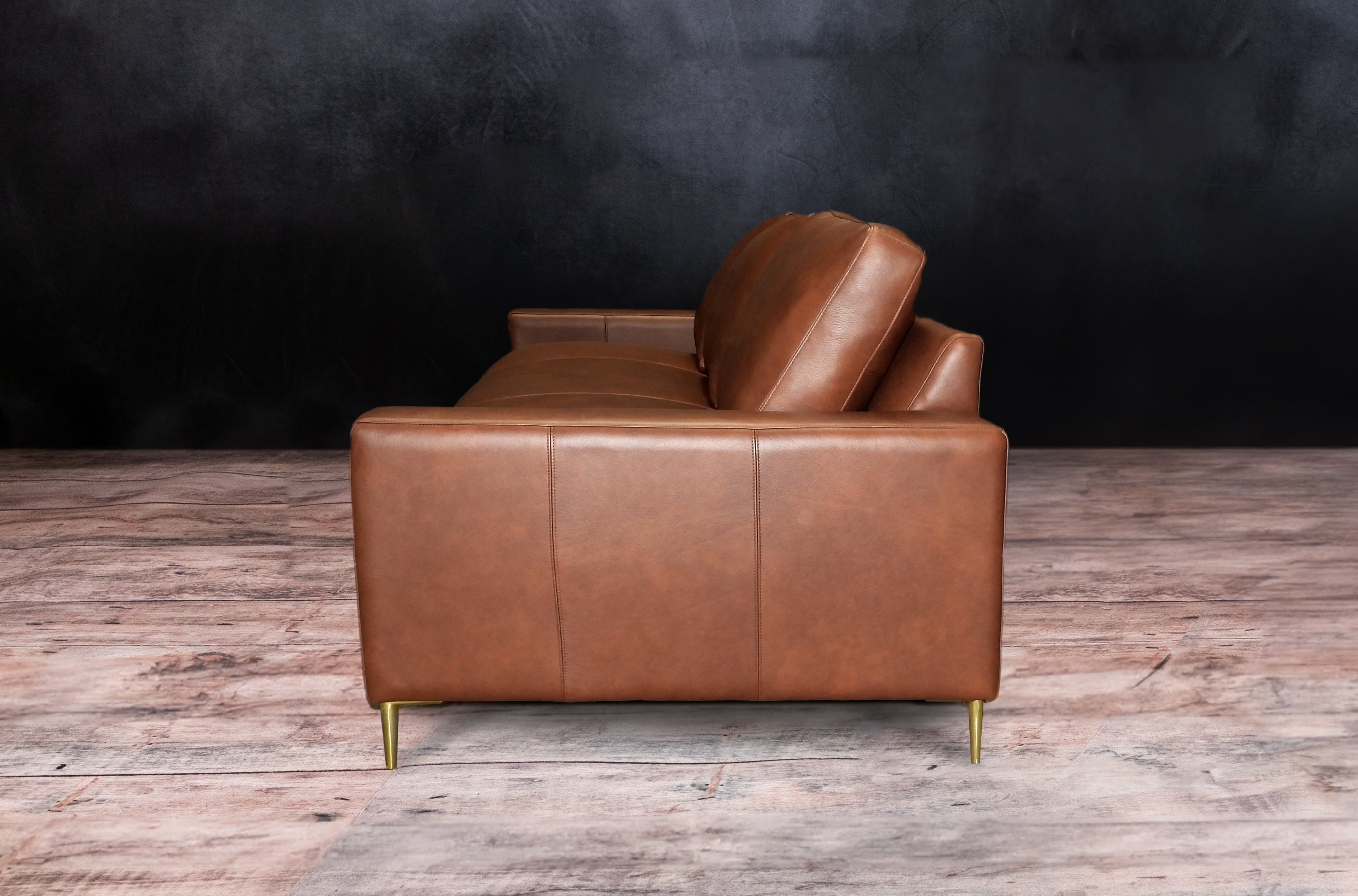 Millennium Genuine Leather Sofa - Premium Comfort for Living Room, Lounge & Office - Modern & Durable Furniture for Home Decor