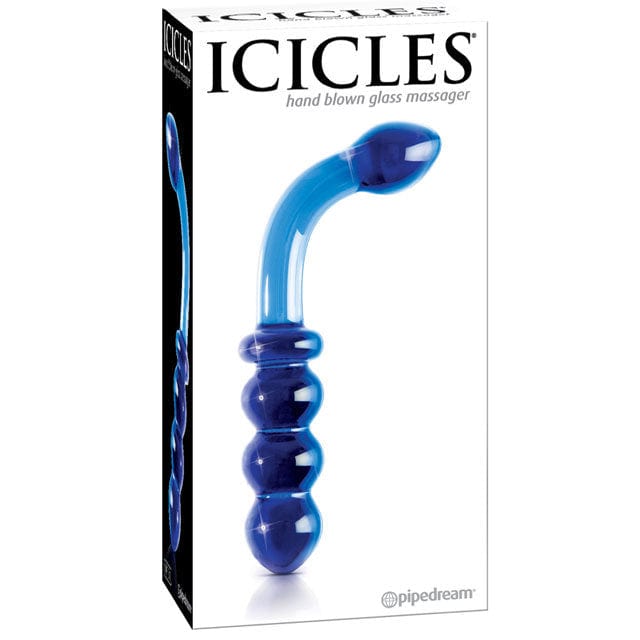 Elegant Icicles No. 31 Glass Wand for Temperature Play & Sensual Massage - Perfect for Couples Intimacy & Sensual Exploration - Adult Toy for Temperature Play & Erotic Massage