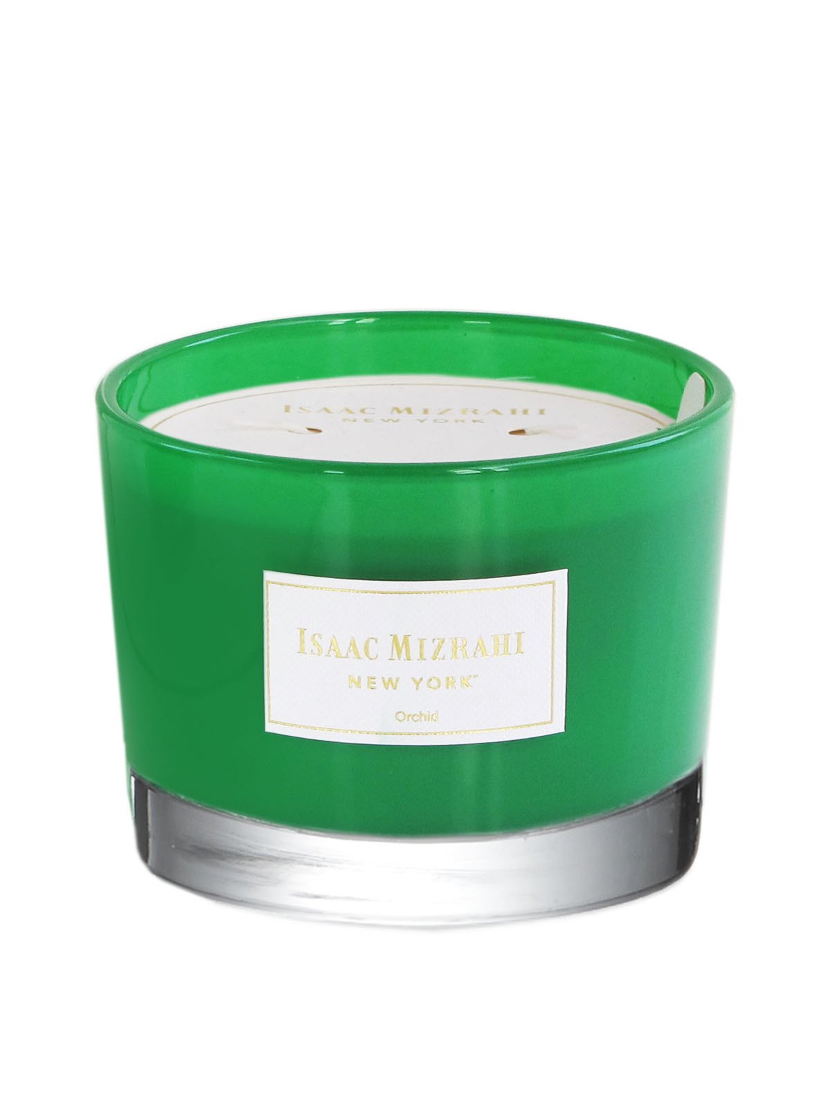 Premium Scented 3-Wick Soy Wax Candle in Glass Jar - Orchid Fragrance for Home, Office & Spa Relaxation
