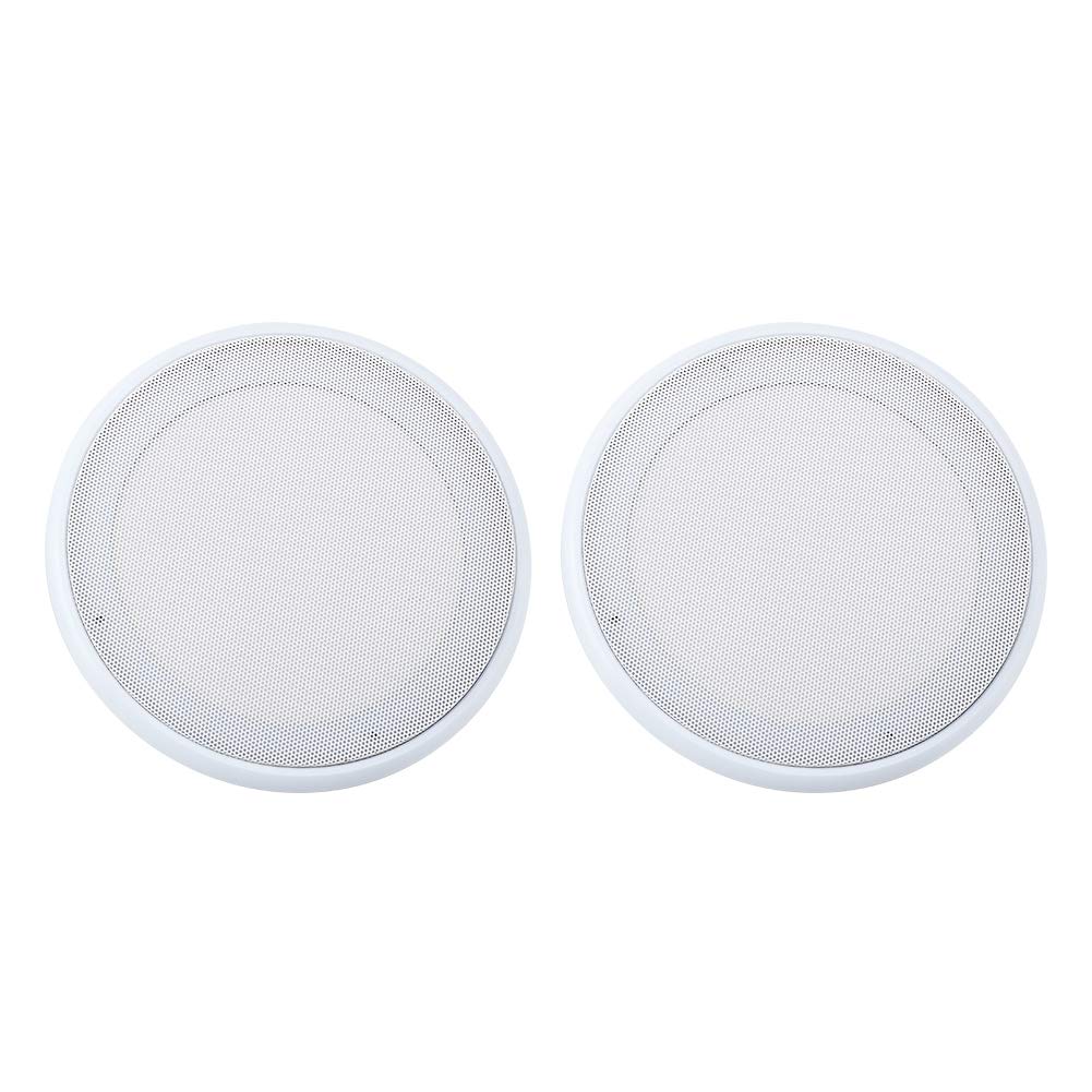 2PCS 6.5/8 Inch Car Speaker Grille - Metal Mesh Speaker Cover for Home Audio, Ceiling & Car Stereo Systems - Durable Protection & Decorative Design (8 Inch) - Perfect for Home Theater, Car Audio Upgrade & Studio Setup