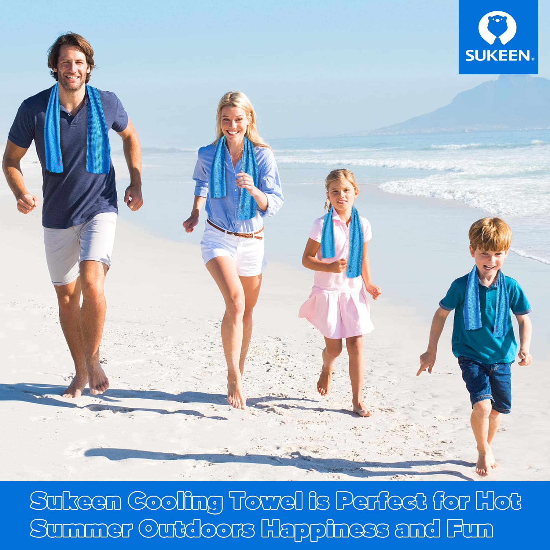 4 Pack Cooling Towel (40