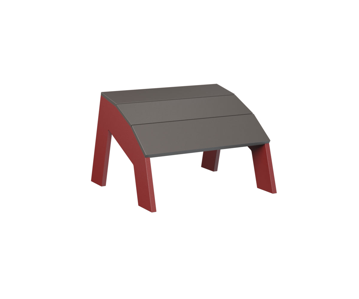 Berlin Gardens Nordic Adirondack Footstool - Outdoor Patio Furniture, Solid Wood Footrest for Garden, Deck & Poolside Relaxation