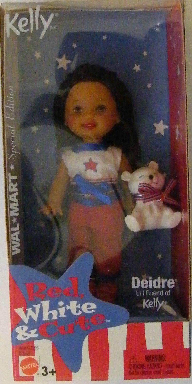 Vintage 2003 Red, White & Cute Deidre Kelly Collectible Doll - Perfect for Disney Fans, Holiday Decor & Nostalgic Gift Giving