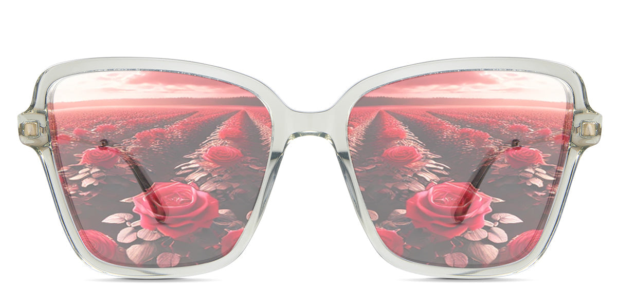 ZINA Women's Prescription Tinted Glasses - Stylish & UV Protection for Reading, Driving & Outdoor Activities