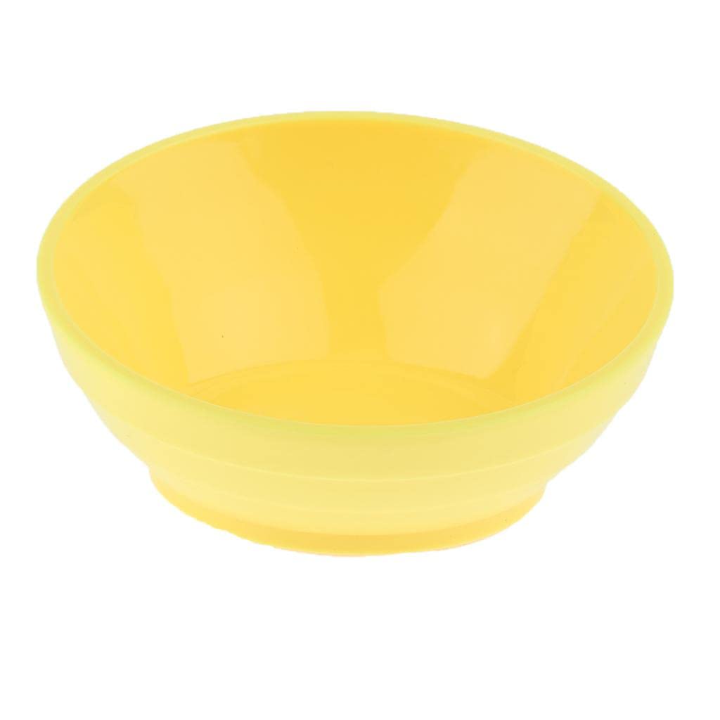 UJEAVETTE® Non-Slip Pet Bowl for Cats & Dogs - Durable Food and Water Dish, BPA-Free, Perfect for Indoor & Outdoor Feeding - Yellow