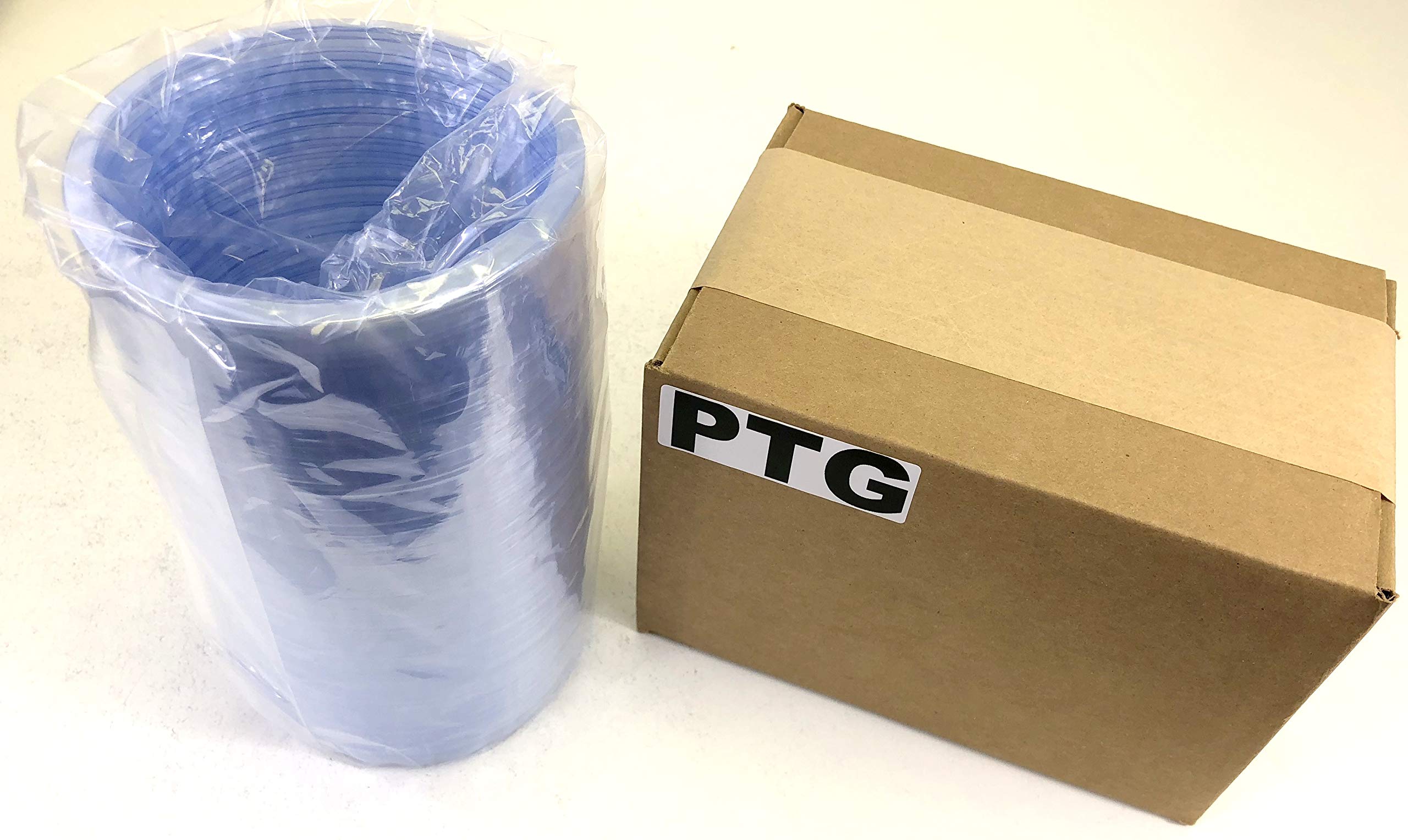 PACTOGO Clear Shrink Bands for Food Containers - 250 Pack Fits 8-32oz Round Plastic Soup/Deli Containers | Perfect for Restaurant Takeout, Meal Prep & Food Storage