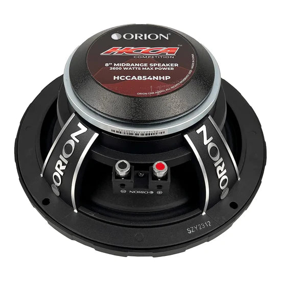 Orion HCCA 8 High Efficiency Midrange Speakers 650 Watts RMS HCCA854NHP - Premium Car Audio for Enhanced Sound Quality | Perfect for Car Audio Upgrades, Home Theater Systems, and Professional Installations