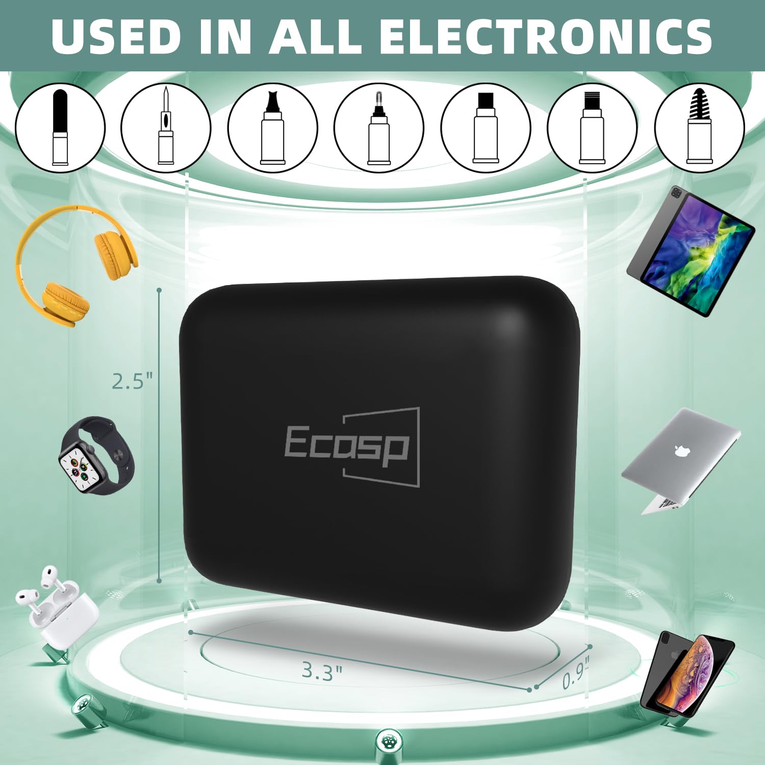 Premium AirPod & iPhone Cleaning Kit - Multi-Tool Phone Repair Set for Charging Port, Lightning Cables & Connectors | Perfect for Home, Office & Travel Device Maintenance