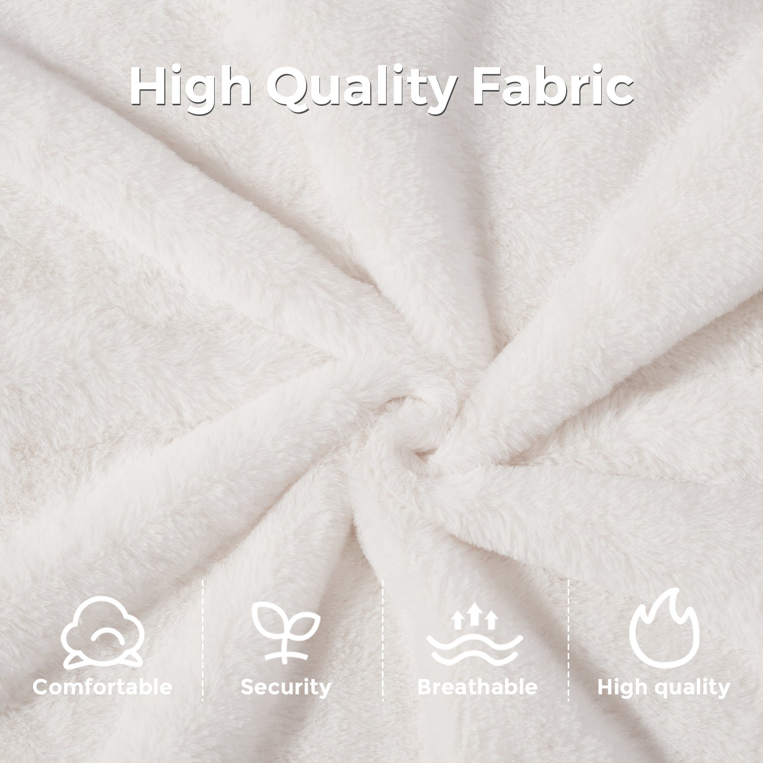 MAXYOYO Bean Bag Folding Sofa Bed - Extra Thick Floor Mattress with Washable Faux Fur Cover (Cream White) | Versatile for Living Room, Bedroom, Dorm & Guest Sleeping