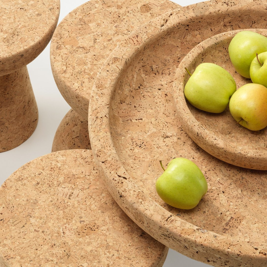 Vitra Jasper Morrison Cork Bowl - Eco-Friendly Kitchen & Dining Accessory for Serving, Storage & Decor