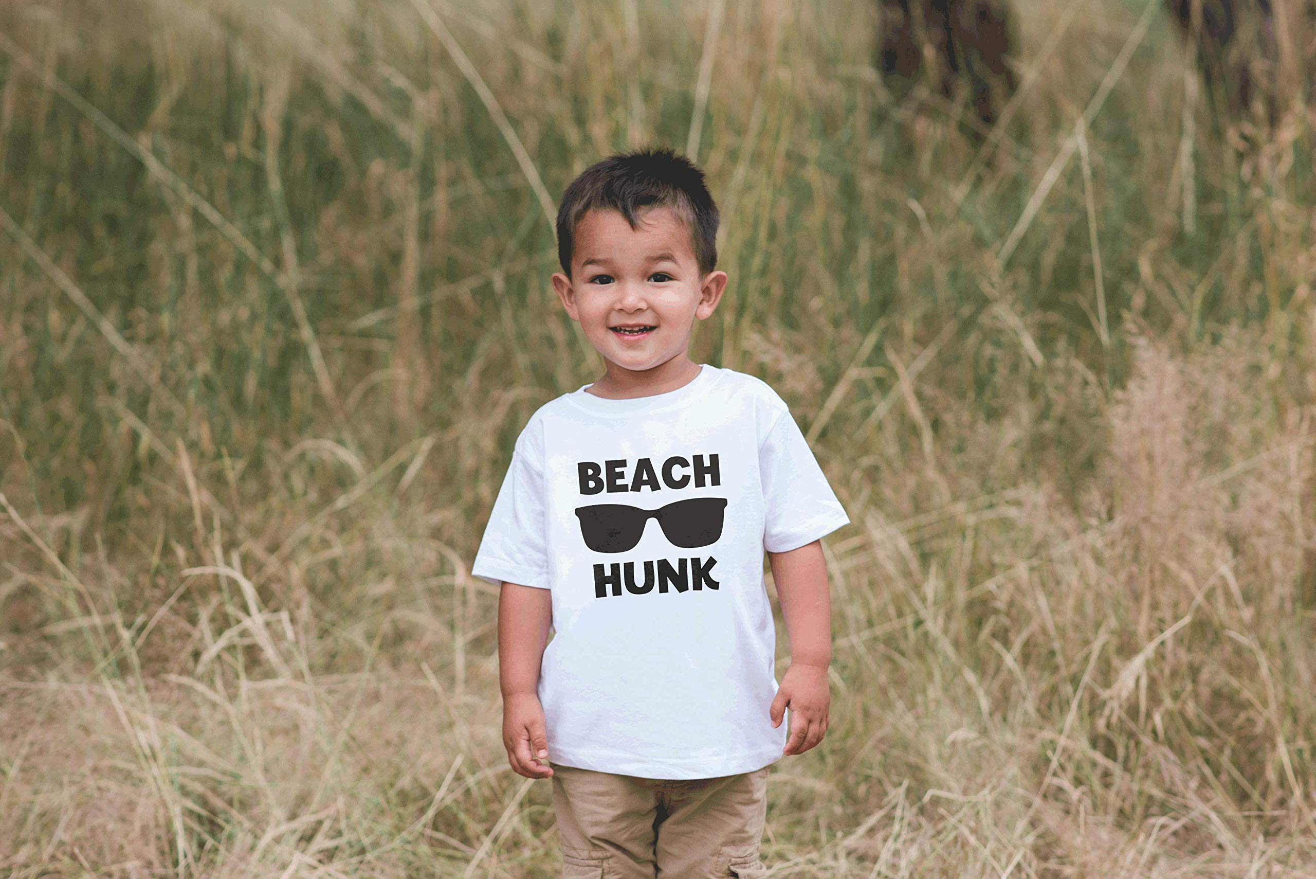 7 ate 9 Apparel Kids Summer Boys White T-Shirt - Soft Cotton Beachwear for Boys, Perfect for Vacation, Pool Party & Outdoor Activities