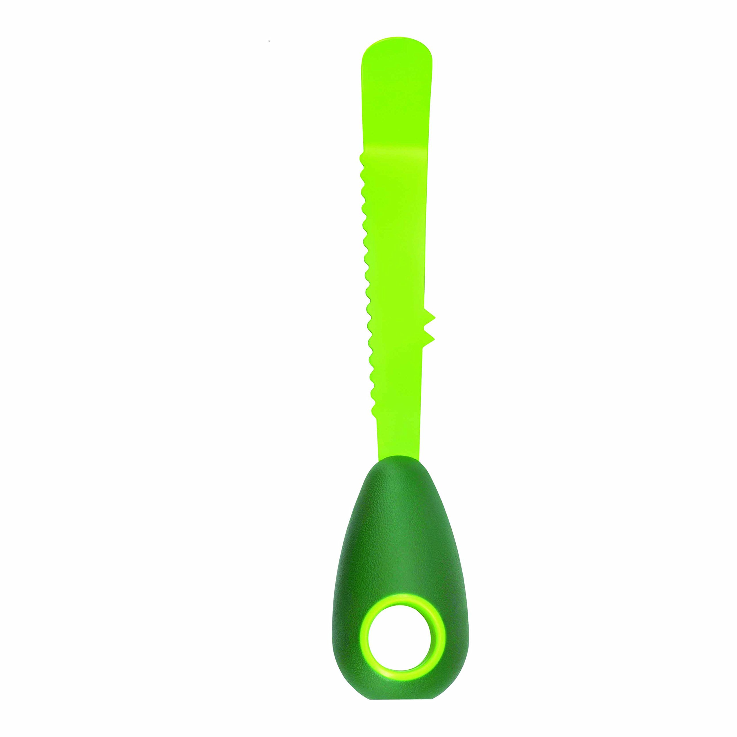 KUHN RIKON Premium Avocado Slicer & Pitter - Stainless Steel Kitchen Tool for Slicing, Dicing & Pitting Avocados - Perfect for Guacamole, Salads & Healthy Snacks
