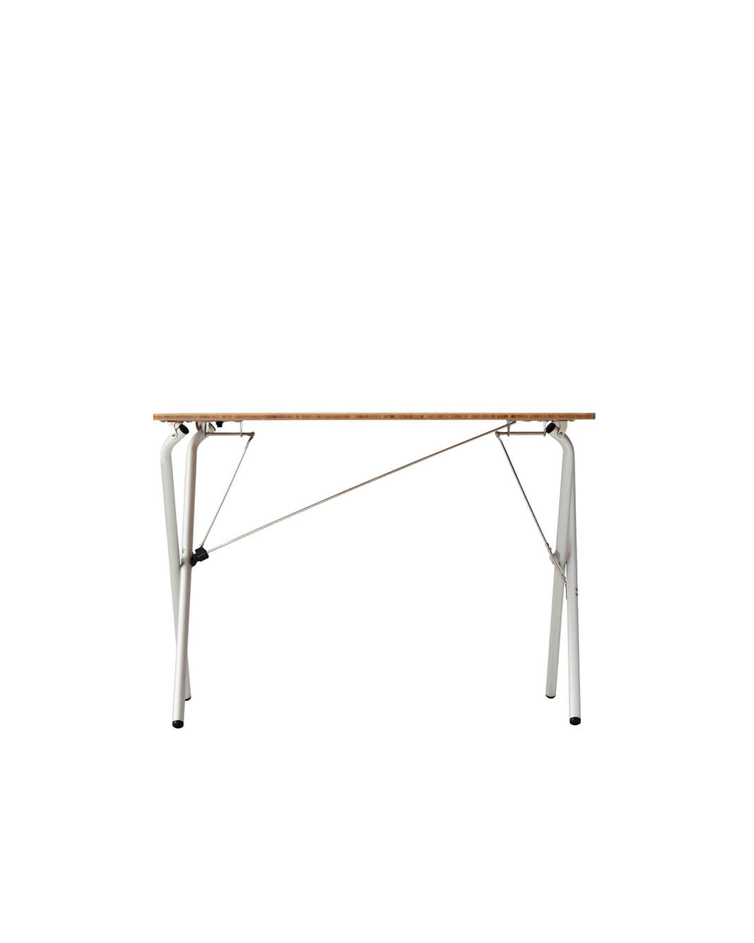 Refurbished Single Action Table Medium - Compact & Sturdy for Small Spaces, Perfect for Home Office, Dorm, or Studio Use