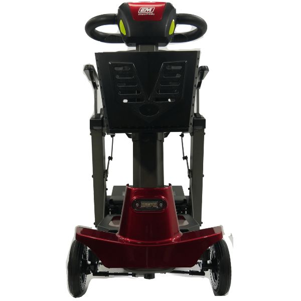 Mojo Manual Folding Scooter - Lightweight & Portable Mobility Aid for Adults & Seniors - Perfect for Travel, Shopping & Outdoor Activities