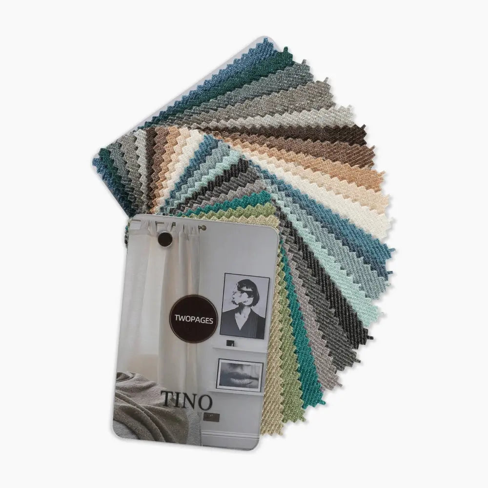 Tino Heavyweight Chenille Yarn Booklet - 22 Vibrant Colors for Knitting, Crocheting & DIY Crafts | Perfect for Blankets, Scarves & Home Decor