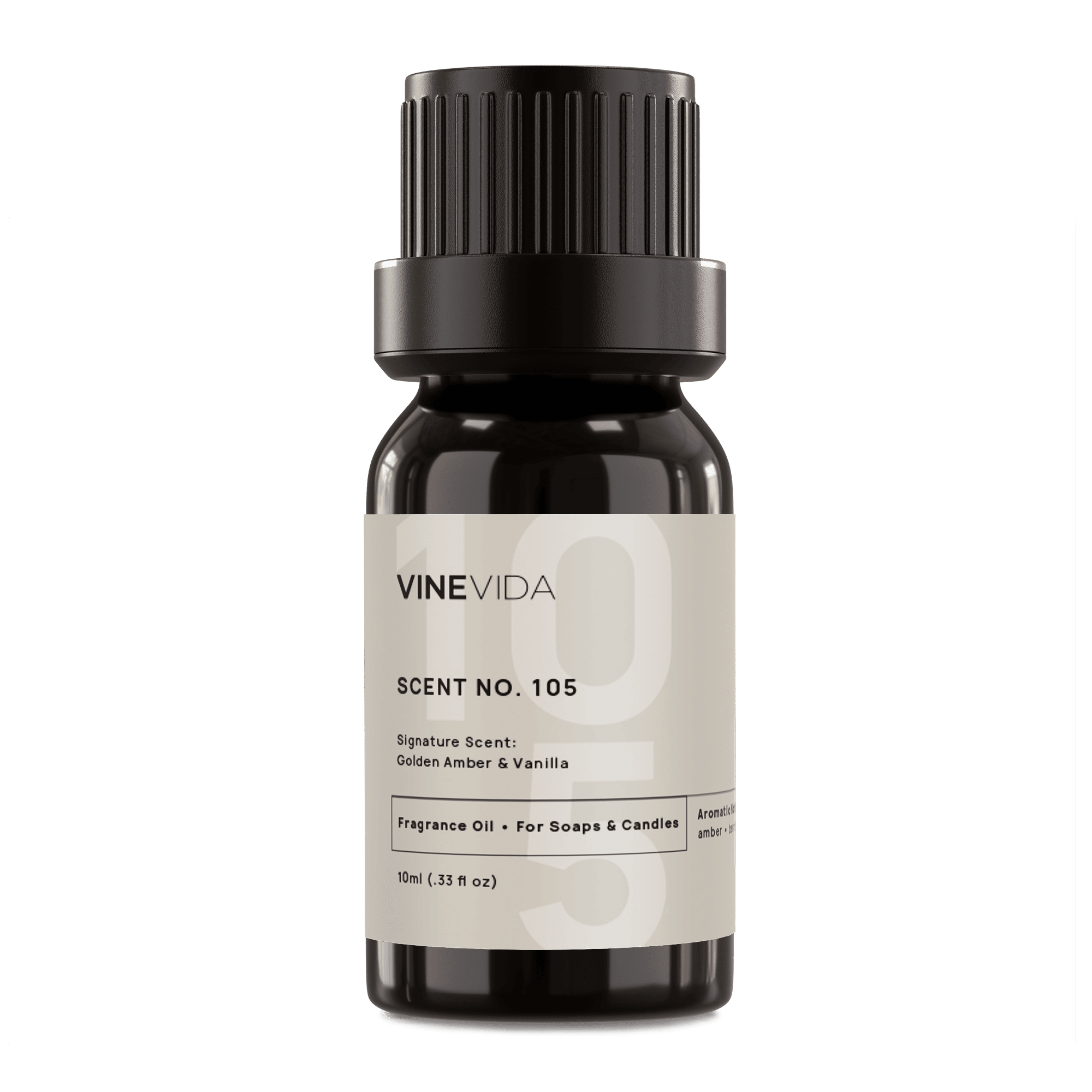 Golden Amber & Vanilla Fragrance Oil for Soaps, Candles & DIY Home Scents - Premium Aromatherapy Oil for Relaxation & Stress Relief