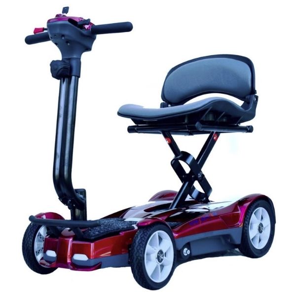 EV Rider Transport AF 4-Wheel Folding Mobility Scooter for Seniors & Adults - Lightweight Portable Electric Scooter for Indoor/Outdoor Use, Travel & Shopping
