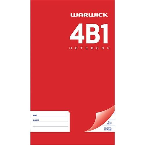 4B1 Warwick Notebook - Premium Spiral Bound College Ruled Notebook for Students & Professionals - Perfect for Note Taking, Journaling & Office Use