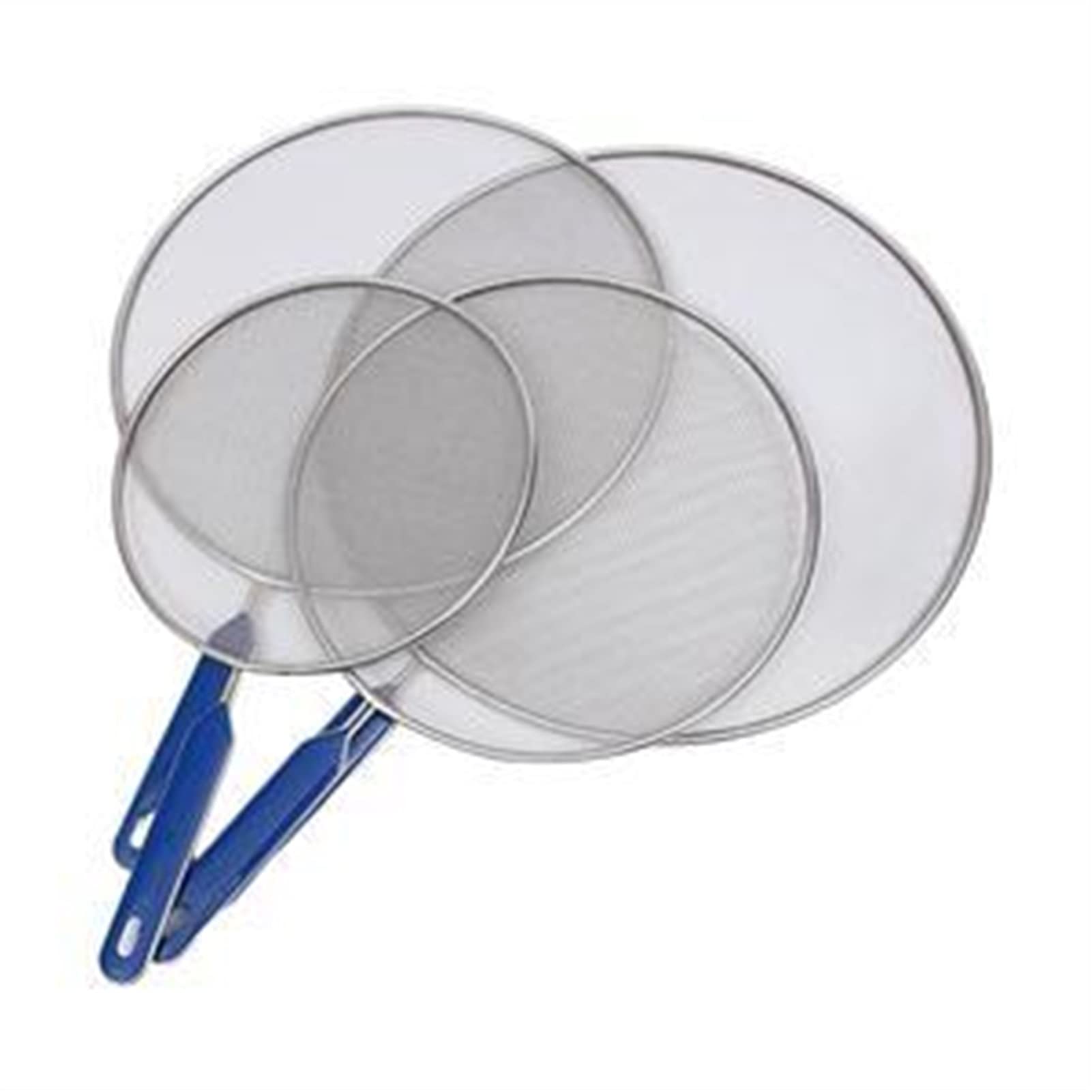 WDONGX Stainless Steel Splatter Screen - 21cm/25cm/29cm/33cm Oil Fry Pan Cover - Mesh Cooking Lid for Frying, Sauteing & Deep Frying - Perfect for Stovetop Cooking & Kitchen Safety (29cm)