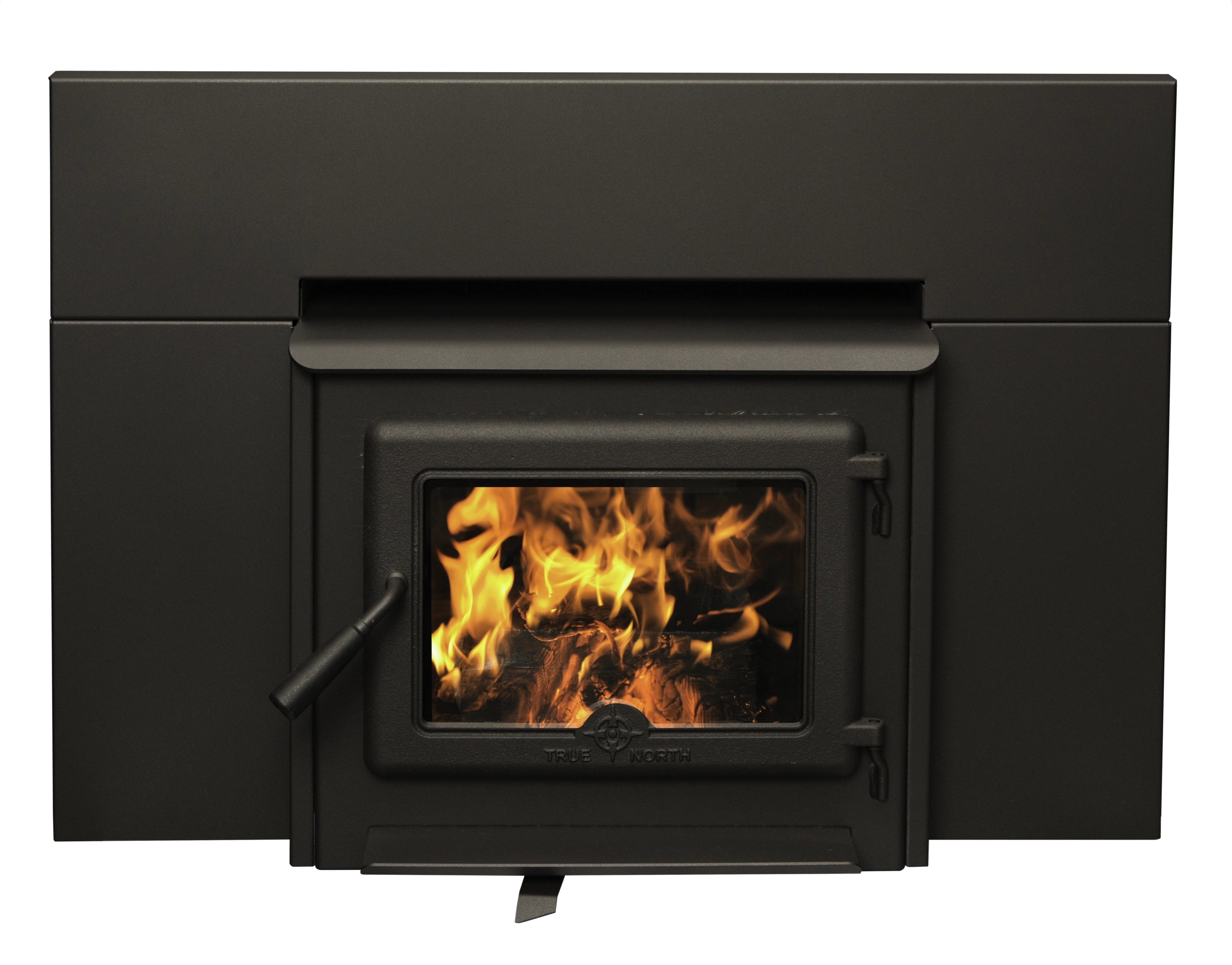 True North TN20 EPA Certified Wood Burning Fireplace Insert - Efficient Heating for Living Rooms, Cabins & Outdoor Spaces