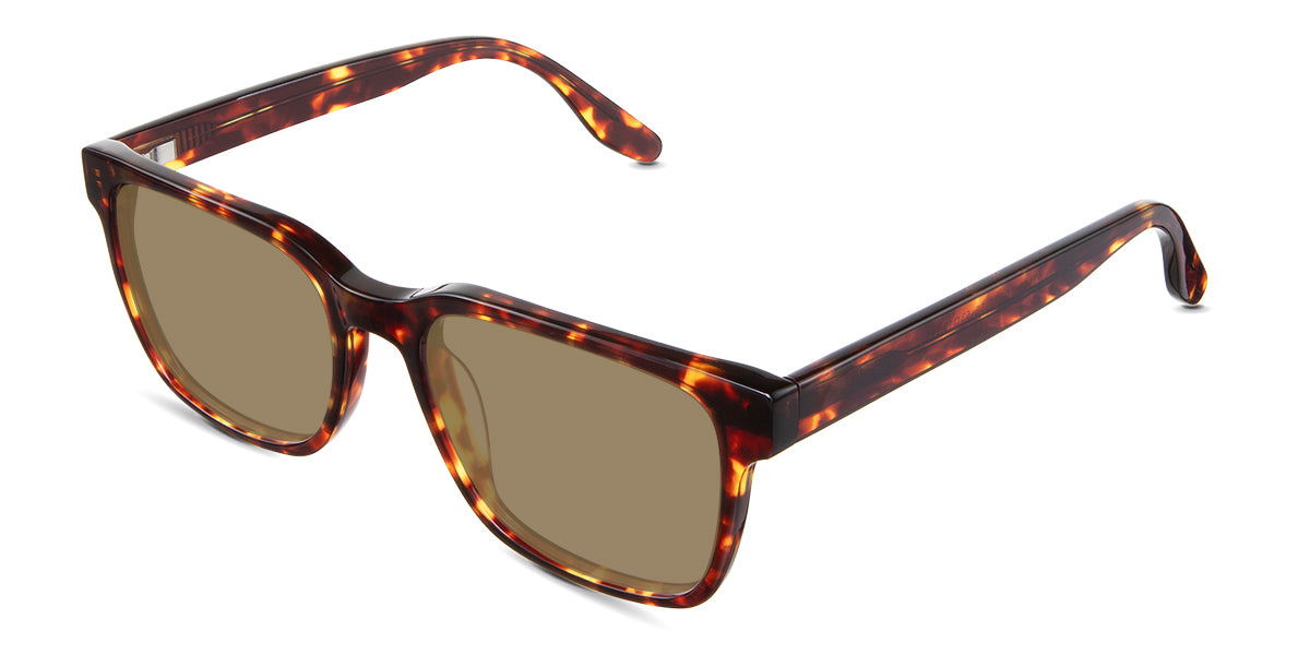Wells Men's Prescription Sunglasses - Polarized UV Protection Glasses for Driving, Fishing & Outdoor Activities