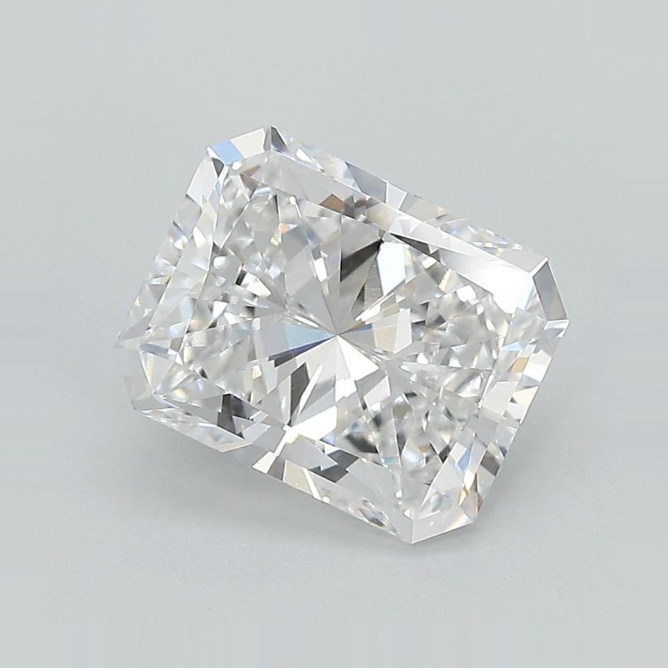 3.04 Carat E VVS2 Radiant Cut Lab-Grown Diamond - Stunning Engagement Ring Center Stone for Proposals & Anniversaries