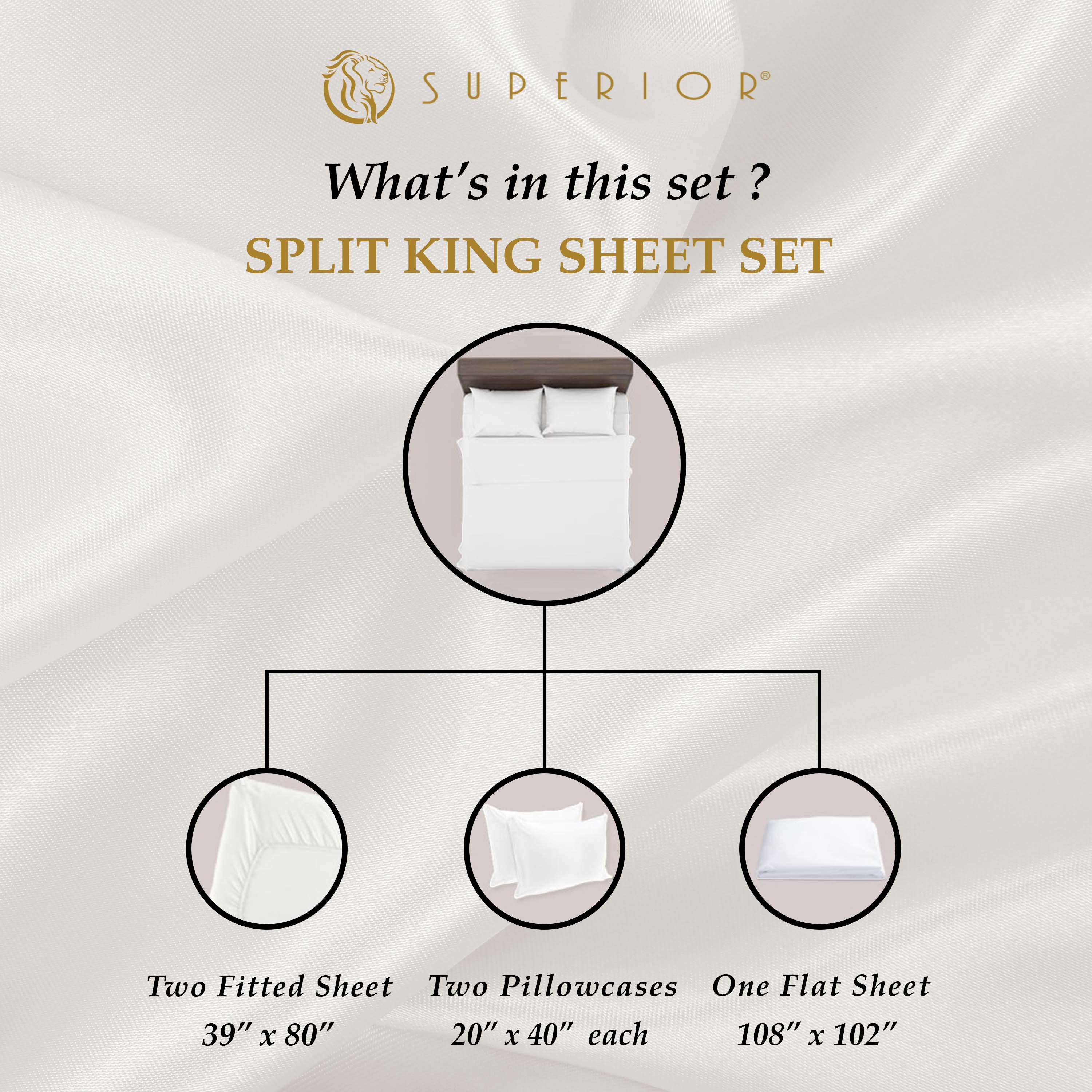Embossed Basketweave Deep Pocket Wrinkle Resistant Sheet Set - Queen Size 4-Piece Bedding Set for Luxurious Comfort - Perfect for Master Bedroom, Guest Room & Hotel Use