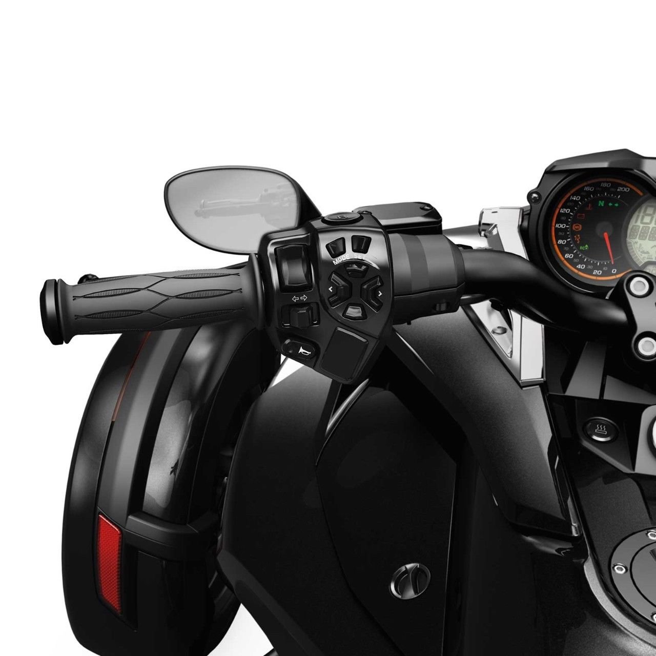 Can Am Spyder F3 Heated Grip Kit #219400509 - Premium Motorcycle Hand Warmers for Cold Weather Riding & Winter Commuting
