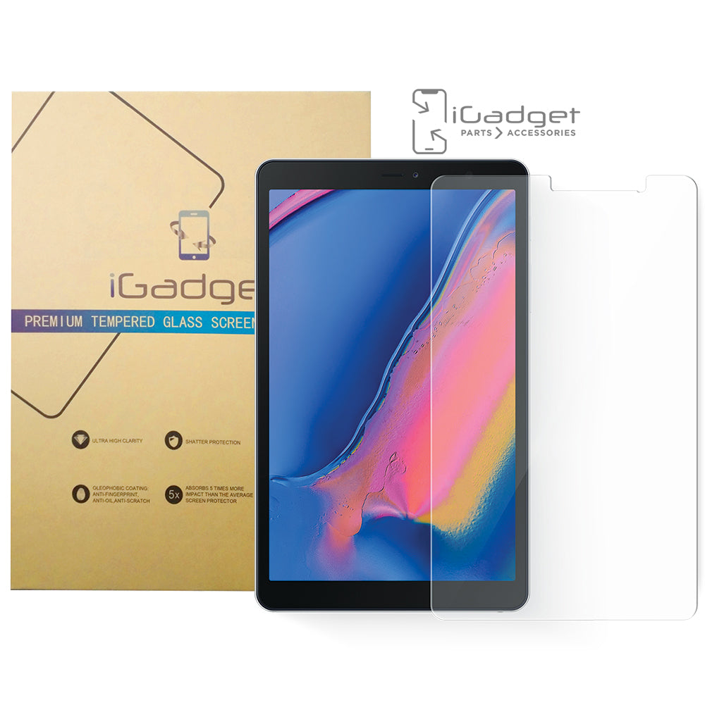 Samsung Galaxy Tab A 8 (2019) Tempered Glass Screen Protector for T290/T295 - Anti-Scratch, Anti-Fingerprint, HD Clear Screen Guard for Work, Study & Entertainment
