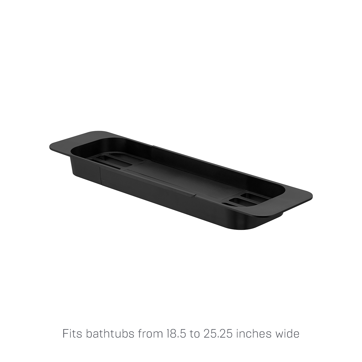 Expandable Bathtub Caddy Tray - Adjustable Bathtub Shelf with 2 Height Settings - Perfect for Bathroom Relaxation, Reading & Spa Days