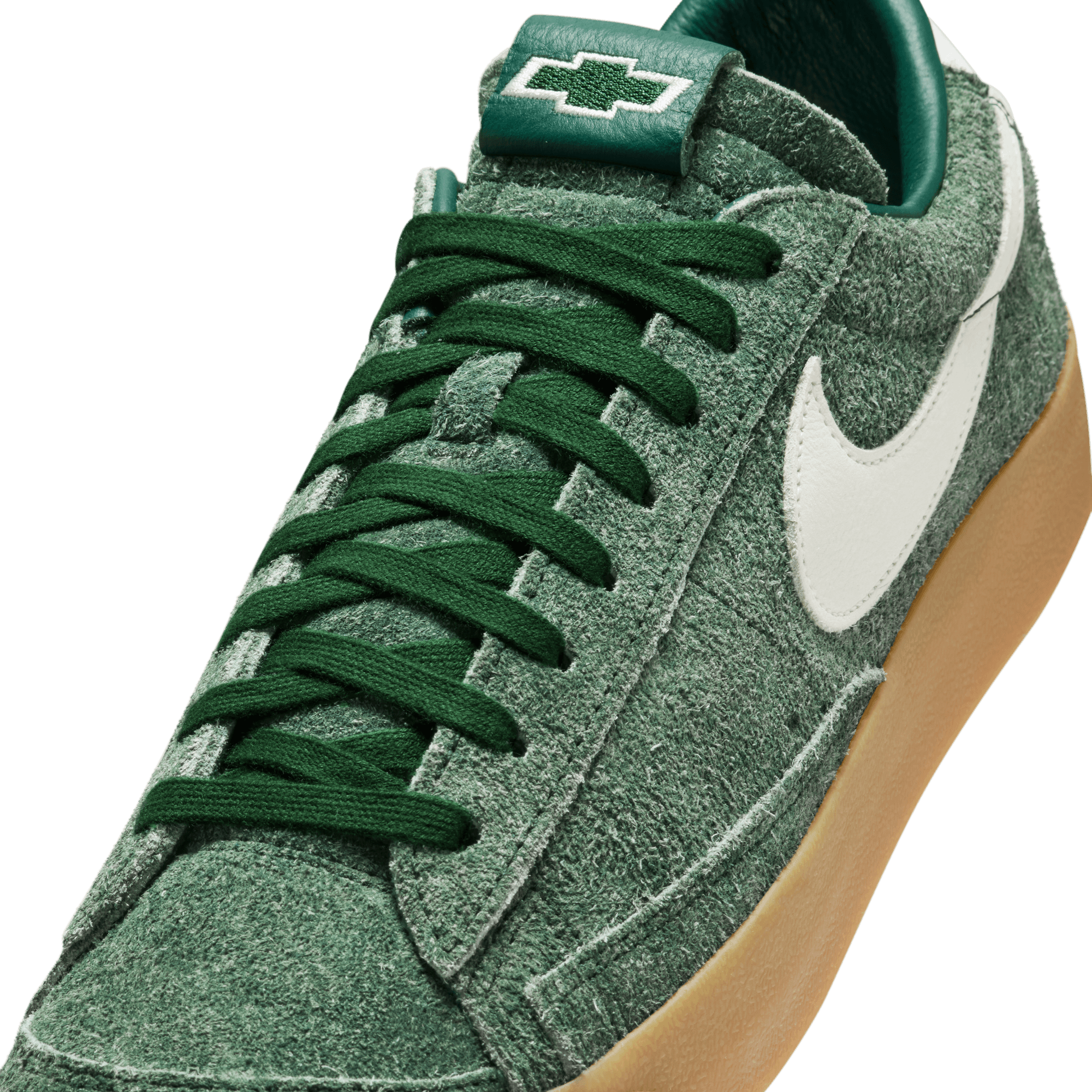 Nike Devin Booker x Chevy Blazer Low Team Basketball Shoes - Dark Green for Men | Performance Sneakers for Basketball, Streetwear & Casual Wear