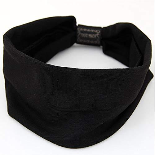 Non-Slip Yoga Headbands for Women - 5 Pack Stretchy Hair Accessories for Workouts, Running & Fitness - Cute & Comfortable Head Wraps for Active Lifestyles