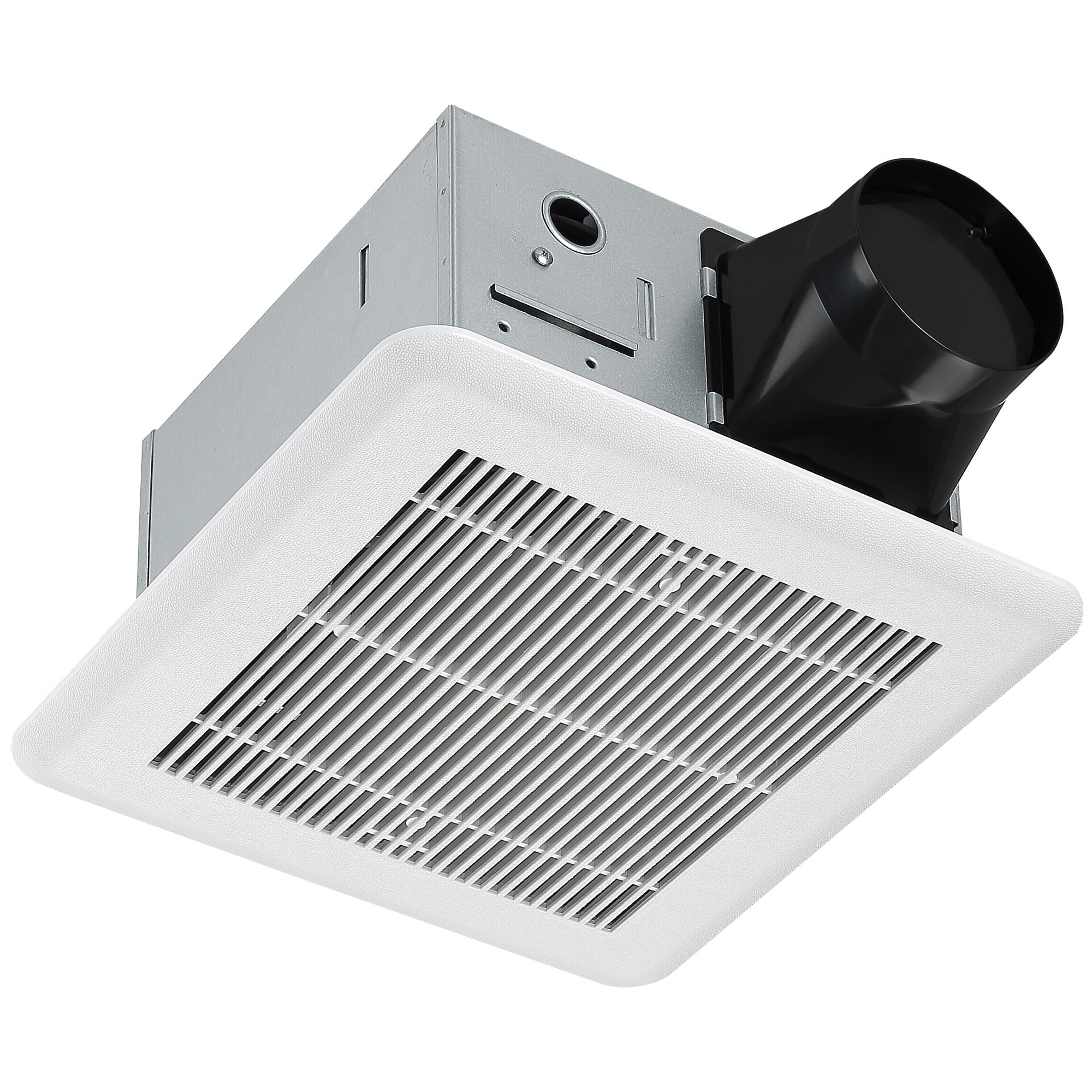 110 CFM Ceiling Mount Bathroom Exhaust Fan with Humidity Sensor - Quiet Ventilation for Mold & Moisture Control - Perfect for Bathrooms, Laundry Rooms & Kitchens