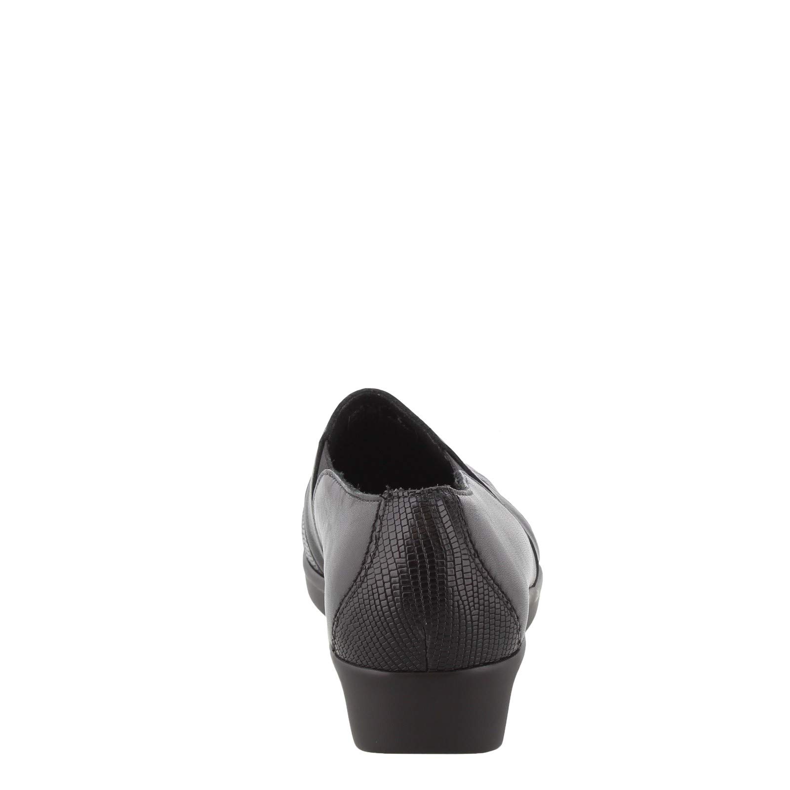 SAS Women's Taylor Comfort Wedge Slip-On Loafers with Tassels - Genuine Leather Upper for Casual Wear, Office & Travel
