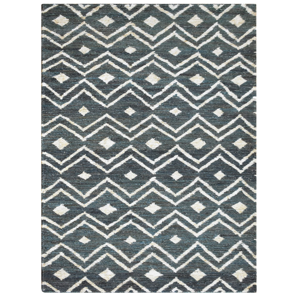 Handmade Bohemian Prague Hand Knotted Wool Rug - Traditional European Design for Living Room, Bedroom & Home Decor
