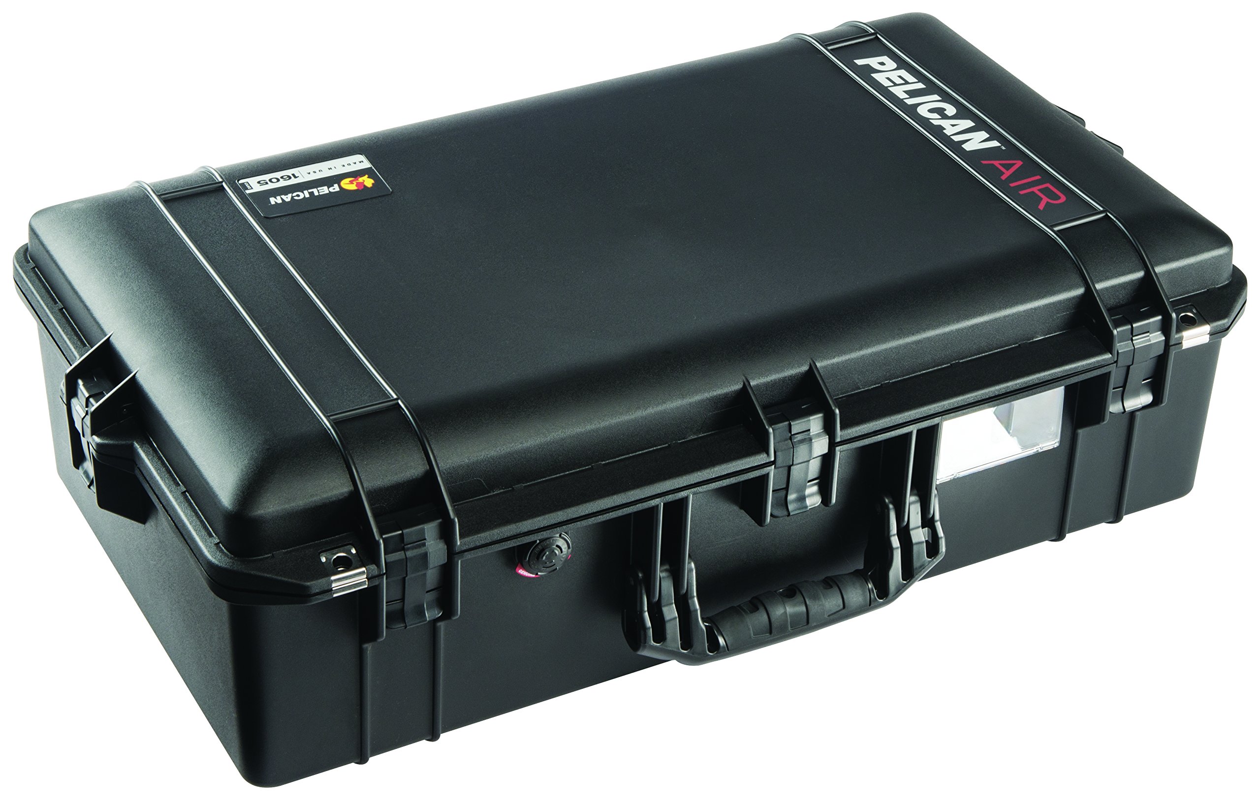Pelican Air 1605 Waterproof Hard Case with Customizable Padded Dividers - Black | Shockproof & Dustproof Protective Case for Cameras, Drones & Electronics | Perfect for Travel, Outdoor Adventures & Professional Equipment Storage